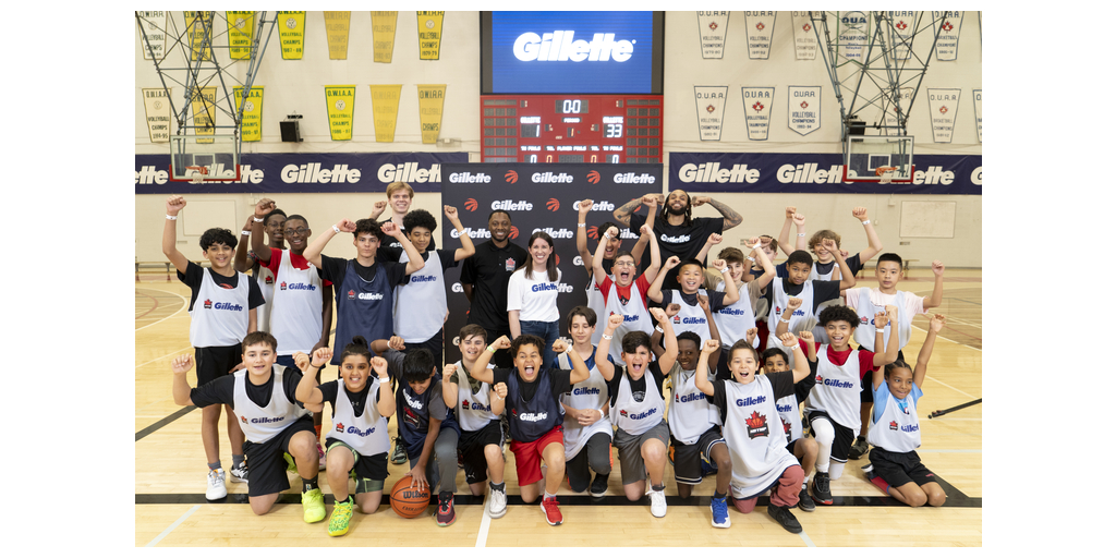 New Gillette Partnership Helps to Empower the Next Generation of Men Through the Power of Sport